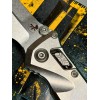 Нож складной MicroTech MCT160RLS10SMS3 Ram-Lok Marfione Select, StoneWash Blade, Titanium Handle