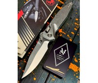 Нож складной MicroTech MCT160RLS10SMS4 Ram-Lok Marfione Select, StoneWash Blade, Titanium Handle