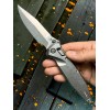 Нож складной MicroTech MCT160RLS10SMS4 Ram-Lok Marfione Select, StoneWash Blade, Titanium Handle