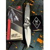 Нож складной MicroTech MCT160RLS10SMS4 Ram-Lok Marfione Select, StoneWash Blade, Titanium Handle