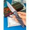 Нож складной MicroTech MCT16110AP Socom Elite, Apocalyptic Blade, Black Handle