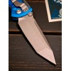 Нож складной MicroTech MCT16110APBL Socom Elite, Apocalyptic Blade, Blue Handle