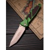 Нож складной MicroTech MCT16110APEG Socom Elite, Apocalyptic Blade, Emerald Green Handle