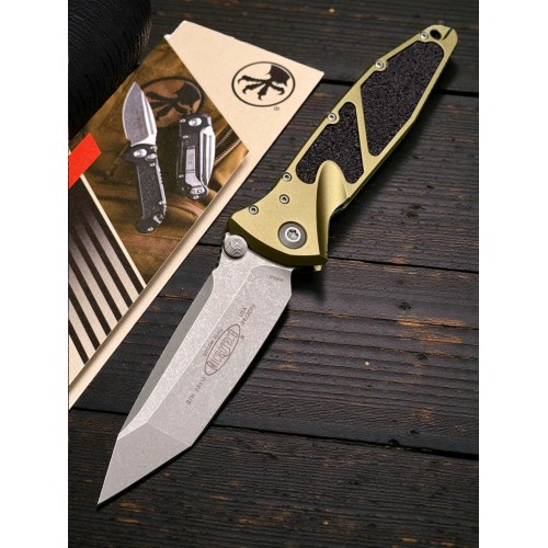 Нож складной MicroTech MCT16110APOD Socom Elite, Apocalyptic Blade, OD Green Handle Нож складной MicroTech MCT16110APOD Socom Elite, Apocalyptic Blade, OD Green Handle