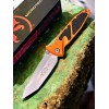 Нож складной MicroTech MCT16110OR Socom Elite, StoneWash Blade, Orange Handle