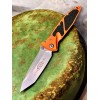 Нож складной MicroTech MCT16110OR Socom Elite, StoneWash Blade, Orange Handle
