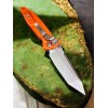 Нож складной MicroTech MCT16110OR Socom Elite, StoneWash Blade, Orange Handle
