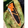 Нож складной MicroTech MCT16110OR Socom Elite, StoneWash Blade, Orange Handle