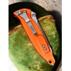 Нож складной MicroTech MCT16110OR Socom Elite, StoneWash Blade, Orange Handle
