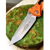 Нож складной MicroTech MCT16110OR Socom Elite, StoneWash Blade, Orange Handle