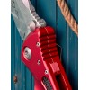 Нож складной MicroTech MCT16110RD Socom Elite, StoneWash Blade, Red Handle