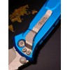 Нож складной MicroTech MCT16111APBL Socom Elite, Apocalyptic Part Serrated Blade, Blue Handle