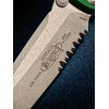 Нож складной MicroTech MCT16111APEG Socom Elite, Apocalyptic Serrated Blade, Emerald Green Handle