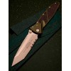 Нож складной MicroTech MCT16111APWL Socom Elite, Part Serrated Apocalyptic Blade, Woodlands Green Handle