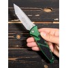 Нож складной MicroTech MCT16112APEG Socom Elite, Apocalyptic Serrated Blade, Emerald Green Handle