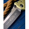 Нож складной MicroTech MCT1611OD Socom Elite, Black Blade, OD Green Handle