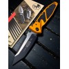 Нож складной MicroTech MCT1611OT Socom Elite, Black Blade, Orange Tangerine Handle