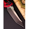 Нож складной MicroTech MCT1611RD Socom Elite, Black Blade, Red Handle
