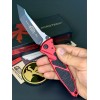 Нож складной MicroTech MCT1611RD Socom Elite, Black Blade, Red Handle