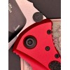 Нож складной MicroTech MCT1611RD Socom Elite, Black Blade, Red Handle