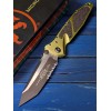 Нож складной MicroTech MCT1612OD Socom Elite, Part Serrated Black Blade, OD Green Handle Нож складной MicroTech MCT1612OD Socom Elite, Part Serrated Black Blade, OD Green Handle