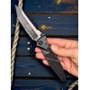 Нож складной MicroTech MCT1612T Socom Elite, Part Serrated Black Blade, Black Handle