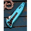 Нож складной MicroTech MCT1613TQ Socom Elite, Black Serrated Blade, Turquoise Handle