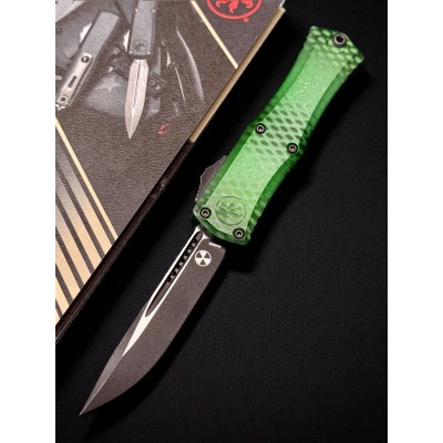 Нож складной MicroTech MCT1703M1GRX51S Hera II Min, Grn X-51