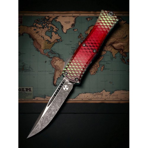 Нож складной MicroTech MCT1703M1RDX51S Hera II Mini, RED X-51