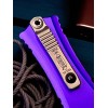 Нож складной MicroTech MCT1705M10PU Hera II Mini, M390 Recurve StoneWash Blade, Purple Handle