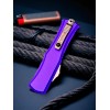 Нож складной MicroTech MCT1705M10PU Hera II Mini, M390 Recurve StoneWash Blade, Purple Handle