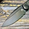 Нож складной MicroTech MCT190C1DLC Anax, M390 DLC Blade, Titanium - Carbon Fiber Handle