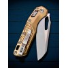 Нож складной MicroTech MCT21010APFRTA MSI Apocalyptic Blade, Tan Aluminium Handle