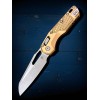 Нож складной MicroTech MCT21010APFRTA MSI Apocalyptic Blade, Tan Aluminium Handle