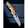 Нож складной MicroTech MCT21010APFRTA MSI Apocalyptic Blade, Tan Aluminium Handle