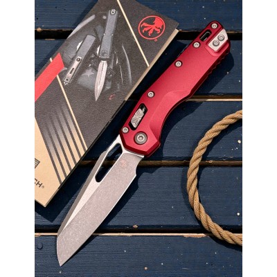 Нож складной MicroTech MCT21010APMR MSI Ram-Lok, Apocalyptic Blade, Merlot Handle