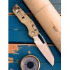 Нож складной MicroTech MCT21010FLGTTA MSI Ram-Lok, StoneWashed Blade, Tan Handle