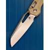Нож складной MicroTech MCT21010FLGTTA MSI Ram-Lok, StoneWashed Blade, Tan Handle