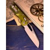 Нож складной MicroTech MCT21010FLOD MSI Ram-Lok, StoneWashed Blade, OD Green Handle