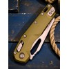 Нож складной MicroTech MCT21010OD MSI Ram-Lok, StoneWash Blade, OD Green Handle