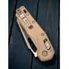 Нож складной MicroTech MCT21011APFLGTT MSI Ram-Lok, Part Serrated Apocalyptic Blade,Tan G10 Handle