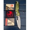 Нож складной MicroTech MCT21011APFLOD MSI Ram-Lok, Part Serrated Apocalyptic Blade, OD Green Handle