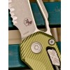 Нож складной MicroTech MCT21011APFLOD MSI Ram-Lok, Part Serrated Apocalyptic Blade, OD Green Handle