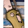 Нож складной MicroTech MCT21011FLOD MSI Ram-Lok, Part Serrated StoneWashed Blade, OD Green Handle