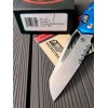 Нож складной MicroTech MCT21011FRBL MSI, Part Serrated StoneWash Blade, Blue Aluminium Handle