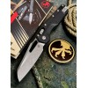 Нож складной MicroTech MCT210T10APPMBK MSI Ram-Lok, Apocalyptic Blade, Black Handle