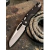 Нож складной MicroTech MCT210T10APPMBK MSI Ram-Lok, Apocalyptic Blade, Black Handle