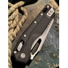 Нож складной MicroTech MCT210T10APPMBK MSI Ram-Lok, Apocalyptic Blade, Black Handle