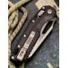 Нож складной MicroTech MCT210T10APPMBK MSI Ram-Lok, Apocalyptic Blade, Black Handle