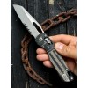 Нож складной MicroTech MCT210T11APPMFL MSI Ram-Lok, Apocalyptic Part Serrated Blade, Flag Handle Нож складной MicroTech MCT210T11APPMFL MSI Ram-Lok, Apocalyptic Part Serrated Blade, Flag Handle